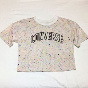 Converse • Speckled Rainbow Graphic T-Shirt Medium